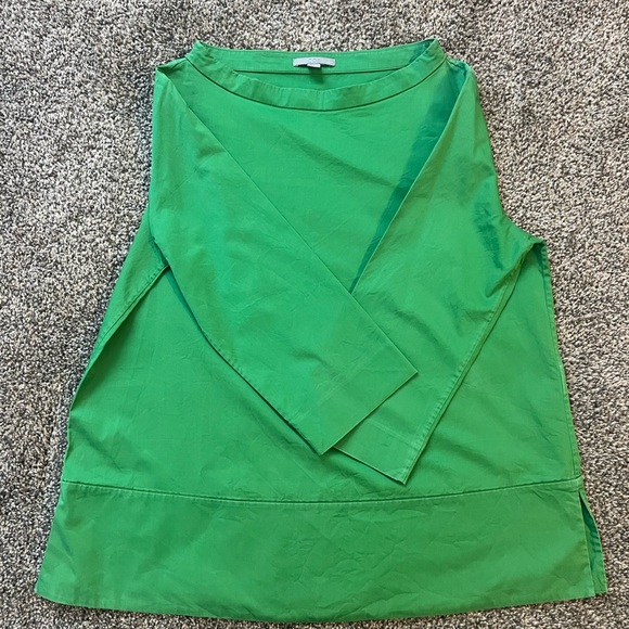 COS Top in Green EUC size 10 - Picture 2 of 5
